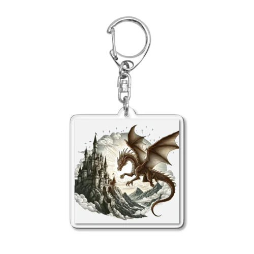 暴風龍 Acrylic Key Chain