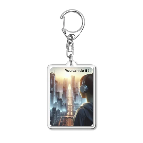 You can do it Acrylic Key Chain