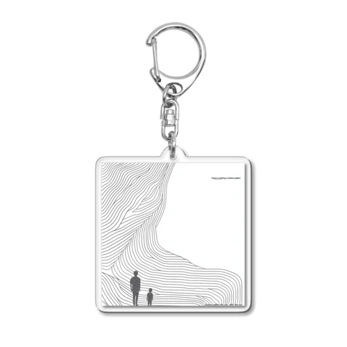 no title 04 Acrylic Key Chain