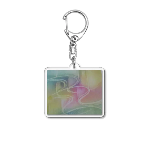 女神のオーロラ Acrylic Key Chain