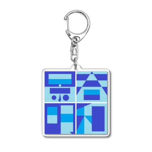 春和景明（カラー版） Acrylic Key Chain