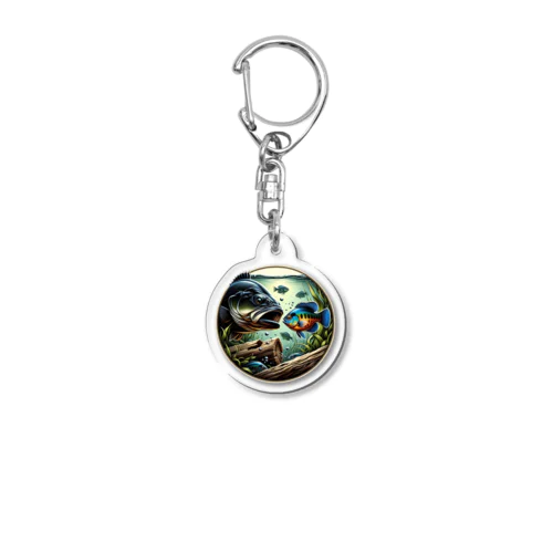 バスとギル２　オリジナルロゴ Acrylic Key Chain