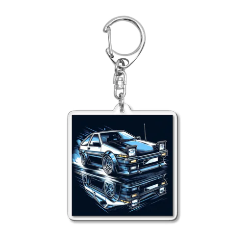 AE86、トレノ Acrylic Key Chain