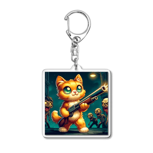 子猫ハザード Acrylic Key Chain