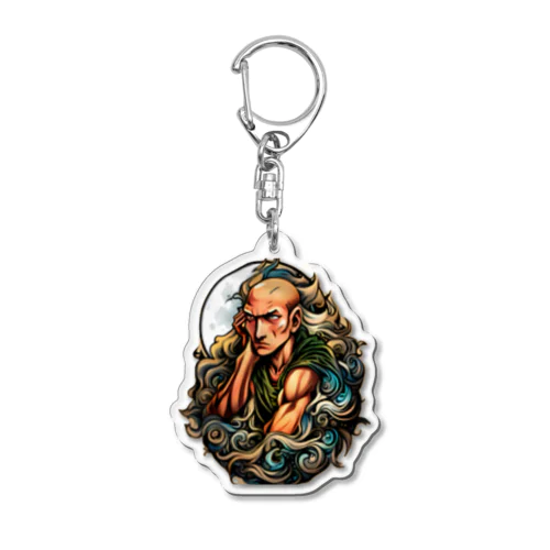 私のキャラクターの海坊主だ！ Acrylic Key Chain