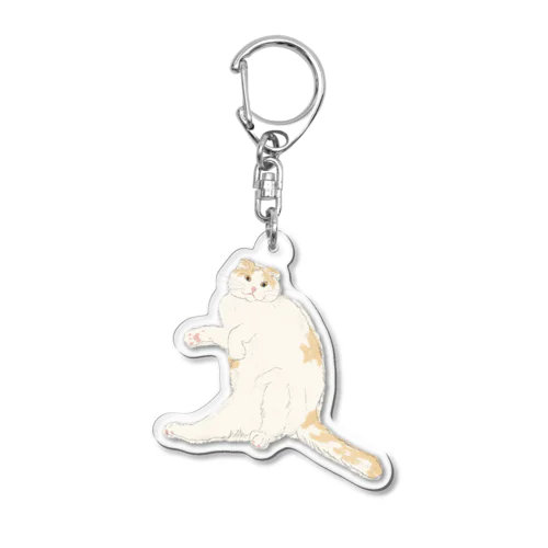 ねこぉ Acrylic Key Chain