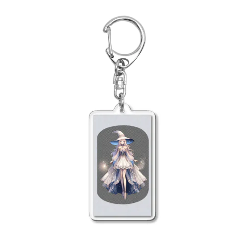 魔法使いの女の子 Acrylic Key Chain