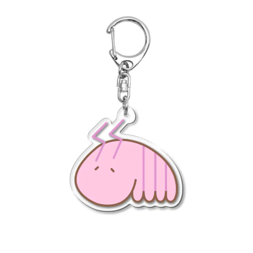 「湖底珍獣☆ビワのコ」 ダイカットアクリルキーホルダー Acrylic Key Chain