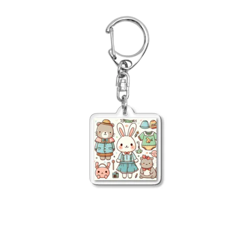 animals Acrylic Key Chain