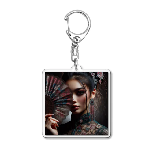 美 Acrylic Key Chain