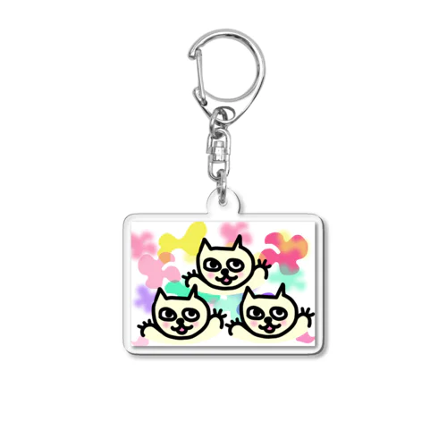 ねこちゃん！ Acrylic Key Chain