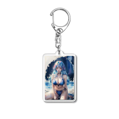 水の踊り子モニカ Acrylic Key Chain