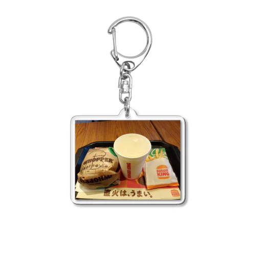 バーガーキング Acrylic Key Chain