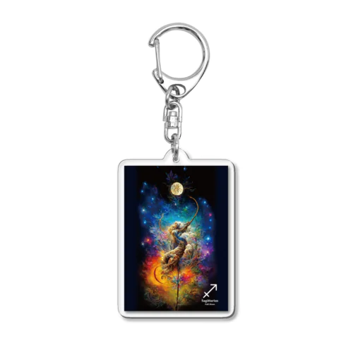 射手座（Sagittarius） Acrylic Key Chain