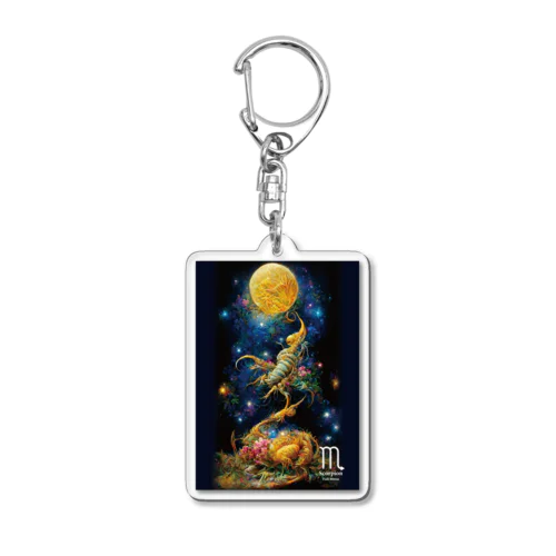 蠍座（Scorpio） Acrylic Key Chain