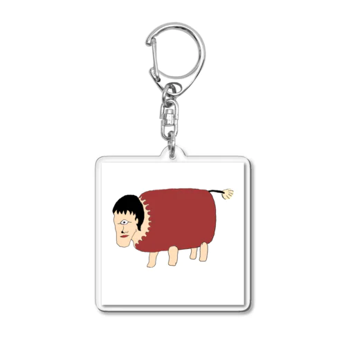 ハム人間 Acrylic Key Chain