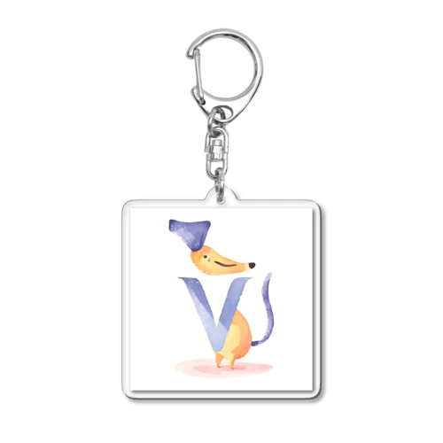 子リスのVIC Acrylic Key Chain