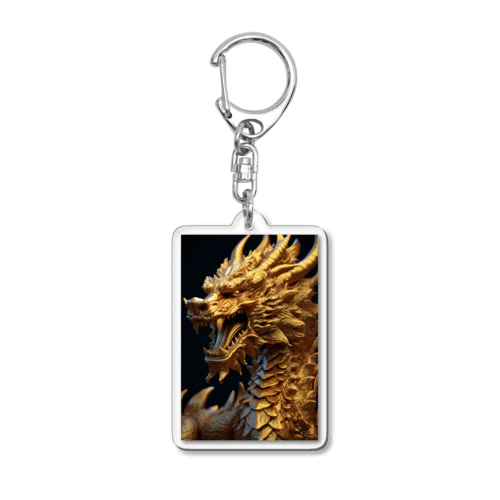 黄金龍神003 Acrylic Key Chain