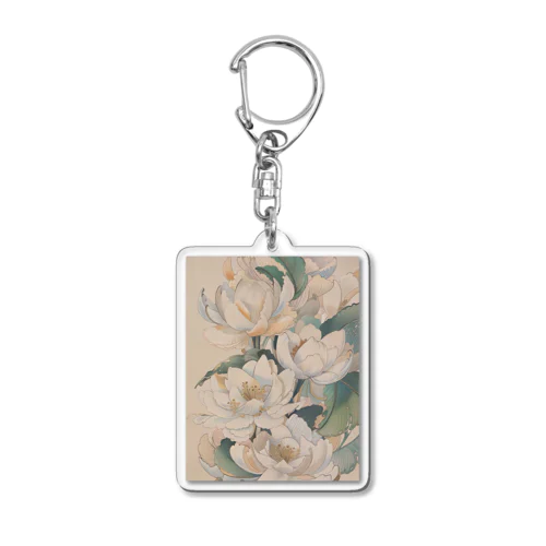 白玉蘭 Acrylic Key Chain