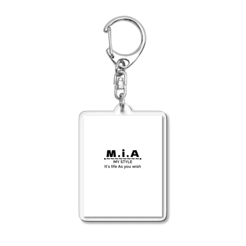 M.i.A Acrylic Key Chain