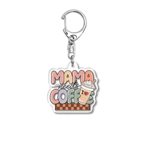 【母の日ギフト】コーヒー大好きなお母さんへ Acrylic Key Chain