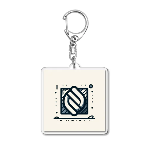 オリジナルパターン Acrylic Key Chain