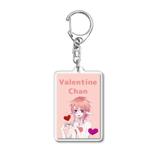 バレンタイン Acrylic Key Chain