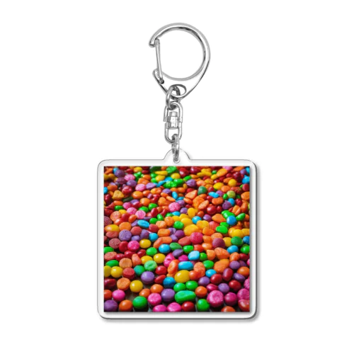 しあわせなチョコレートたち Acrylic Key Chain