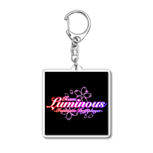 Luminousネオン Acrylic Key Chain