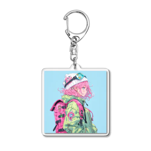 ポップ・スプラッシュ Acrylic Key Chain