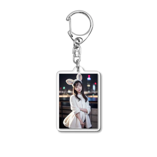 うさぎちゃん Acrylic Key Chain