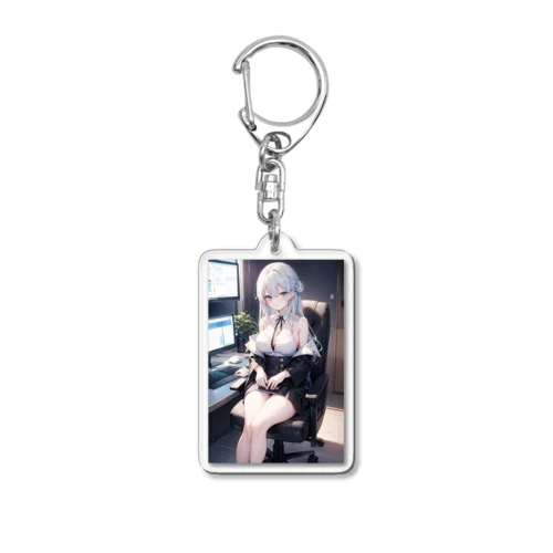 可愛い上司 Acrylic Key Chain