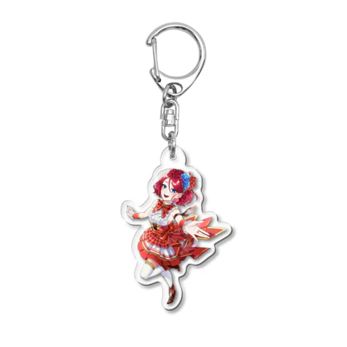 雨沢玲里デビュー4周年 記念イラストグッズ Acrylic Key Chain