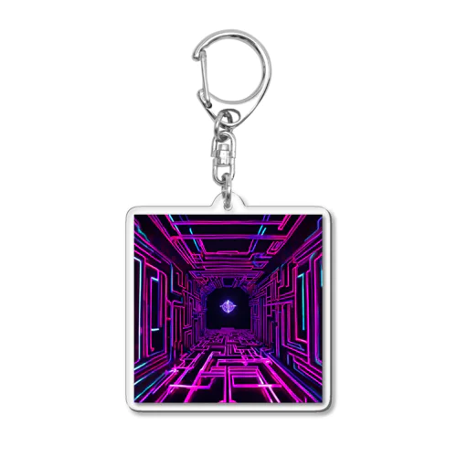 サイコ迷路 Acrylic Key Chain