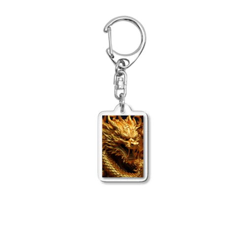 黄金龍神006 Acrylic Key Chain