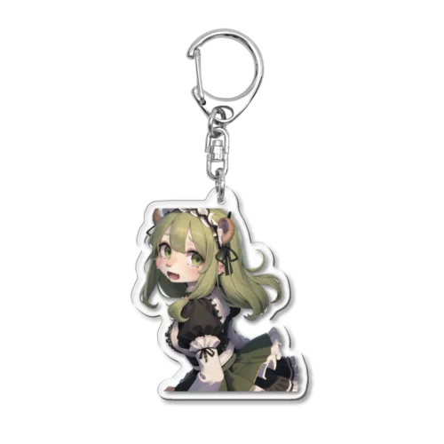 バイソンの女の子　ヴァネッサ Acrylic Key Chain