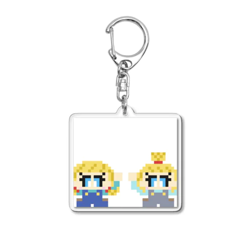 ドットガールちょちゃん Acrylic Key Chain