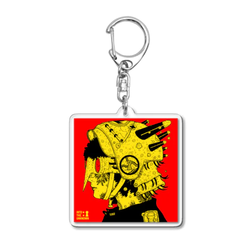 圏外へ　２ Acrylic Key Chain