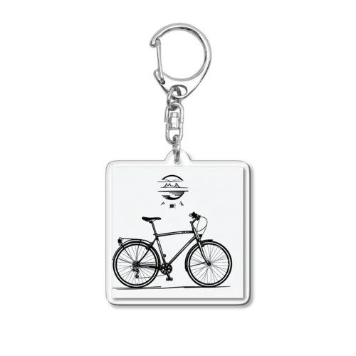 自転車ロゴ Acrylic Key Chain