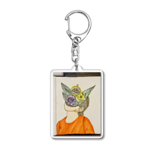 time Acrylic Key Chain