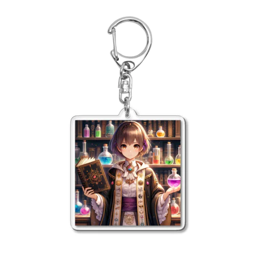 錬金術師の学者の女の子 Acrylic Key Chain