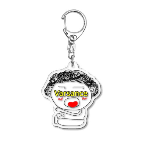 ばーさんチェ　Varsance Acrylic Key Chain