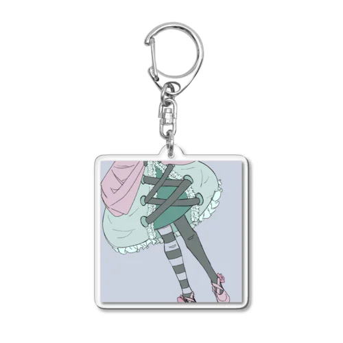 おみあし Acrylic Key Chain