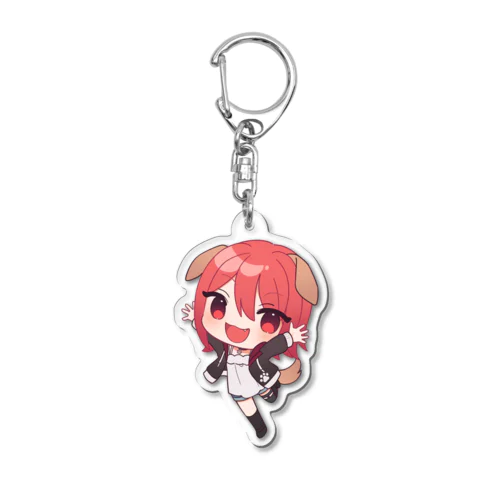 SDこてつばんざい Acrylic Key Chain