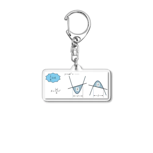 6分の1公式 Acrylic Key Chain