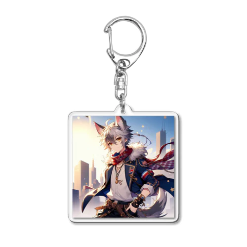 ケモ耳男子 Acrylic Key Chain