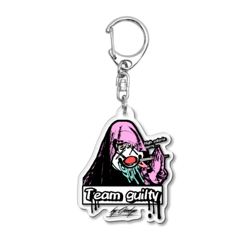 に）にほやねろや Acrylic Key Chain