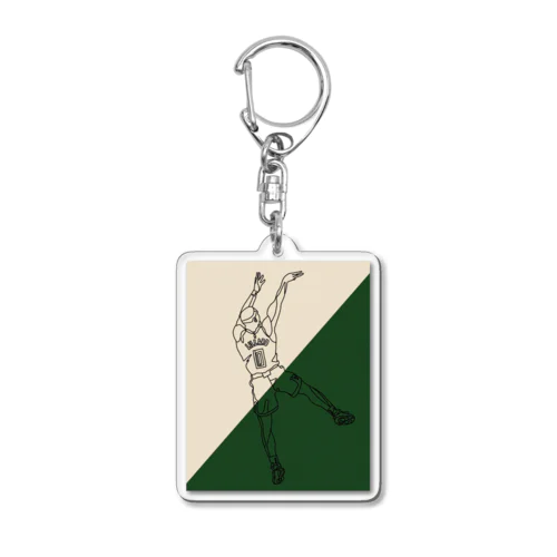 デミアンリラード Acrylic Key Chain