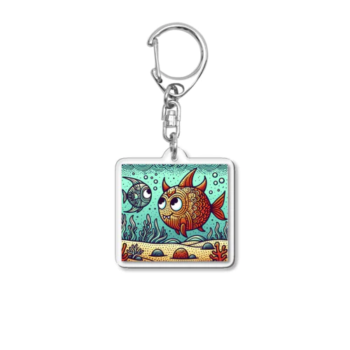 WARU魚ッシュ!! シリーズ Acrylic Key Chain