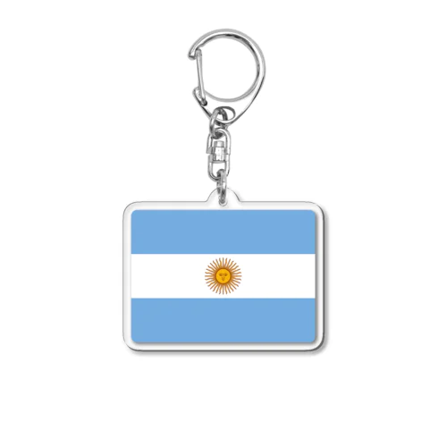 アルゼンチンの国旗 Acrylic Key Chain